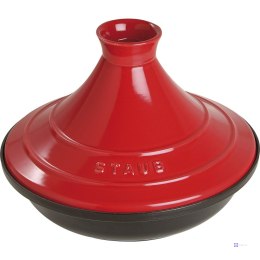 Naczynie do Tajine Staub - 28 cm, Czerwono-czarny