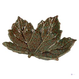 Zestaw 2 pater w kształcie liścia platana Sfogliami - Zielony, 19.5 cm