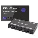 QOLTEC ROZDZIELACZ SPLITTER 2XHDMI 4KX2K | 3.4GB/S