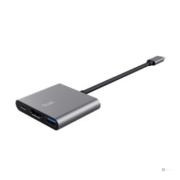 Adapter TRUST DALYX 3-IN-1 USB-C