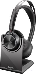 Zestaw słuchawkowy Bluetooth HP Poly Voyager Focus 2 MS Teams Certified with charge stand Headset USB-A 77Y87AA