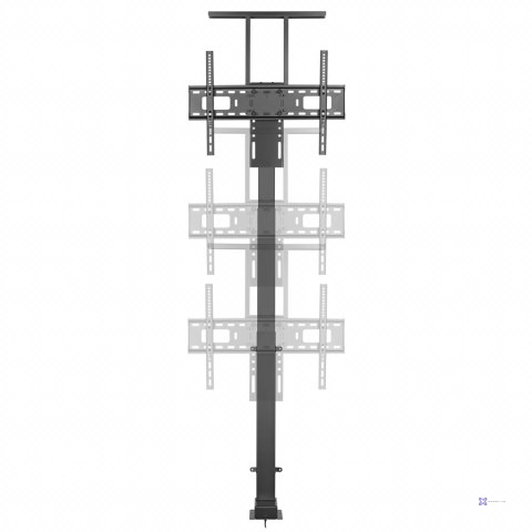 UCHWYT TV-WINDA STEROWANY ELEKTRYCZNIE AR-93M MOBILNY 60KG max 80" VesaMax600x400