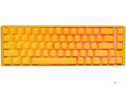 Klawiatura gamingowa Ducky One 3 Yellow SF, RGB LED - MX-Silent-Red (US)