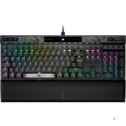 Magnetyczno-mechaniczna klawiatura do gier Corsair K70 MAX RGB, oświetlenie RGB - ISO UK
