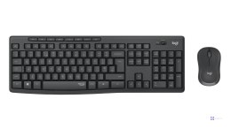 Zestaw bezprzewodowy Logitech MK295 Silent grafitowy