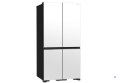 Chłodziarko-zamrażarka Hitachi French 4 Door R-WB640VRU0X-1 (MGW) DeLuxe białe matowe szkło