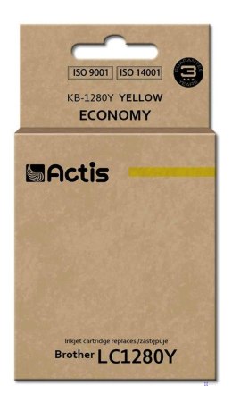 Actis KB-1280Y Tusz (zamiennik Brother LC1280Y; Standard; 19 ml; żółty)