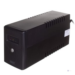 UPS Line-Ineractive LED, 800VA/480W1x12V/9Ah, AVR, 2xSCHUKO, USB, RJ11