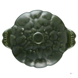 Mini Cocotte ceramiczny okrągły karczoch STAUB 40500-326-0 - zielony 470 ml
