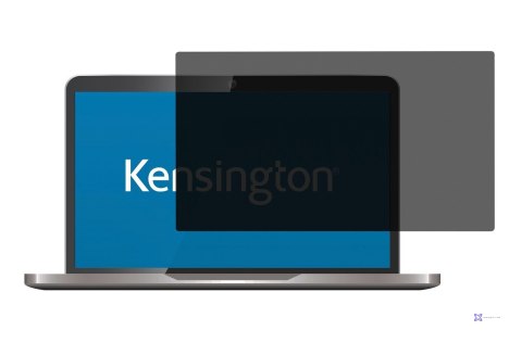 Kensington Filtr prywatyzujący 2-stronny do laptopa z ekranem 12,5", format 16:9, nakładany