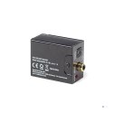 Adapter GEMBIRD DSC-OPT-RCA-001 (Toslink - RCA ; kolor czarny)