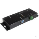 StarTech.com ST4300USBM huby i koncentratory USB 3.2 Gen 1 (3.1 Gen 1) Type-B 5000 Mbit/s Czarny