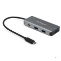 StarTech.com HB31C3A1CPD3 huby i koncentratory USB 3.2 Gen 2 (3.1 Gen 2) Type-C 10000 Mbit/s Czarny, Szary