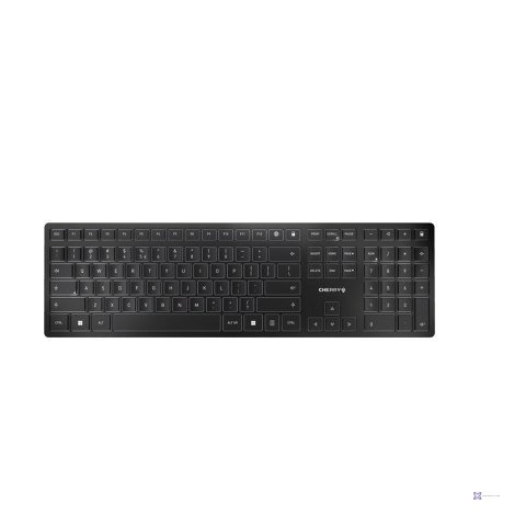 CHERRY KW 9100 SLIM klawiatura Uniwersalne RF Wireless + Bluetooth QWERTY Angielski Czarny