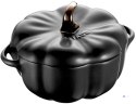 Mini garnek ZWILLING STAUB 40508-549-0 Mini Cocotte Pumpkin okrągły dynia - czarny 700ml