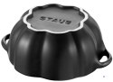 Mini garnek ZWILLING STAUB 40508-549-0 Mini Cocotte Pumpkin okrągły dynia - czarny 700ml