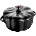 Mini garnek ZWILLING STAUB 40508-549-0 Mini Cocotte Pumpkin okrągły dynia - czarny 700ml