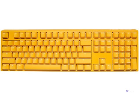 Ducky One 3 Yellow Gaming Tastatur, RGB LED - MX-Red (US)