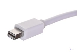 Adapter SAVIO cl-57 (Mini DisplayPort M - HDMI F; 0,10m; kolor biały)