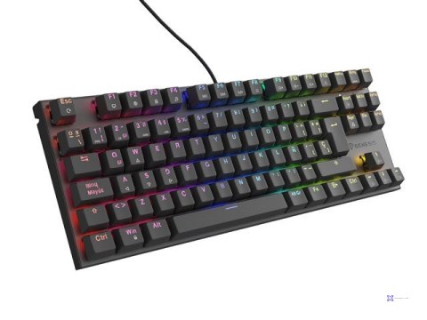 GENESIS THOR 303 TKL klawiatura Gaming USB QWERTY US English Czarny