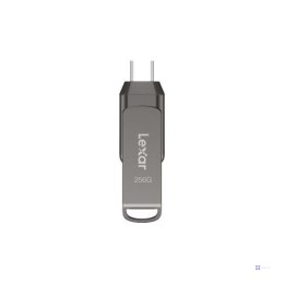 Lexar JumpDrive LJDD400256G-BNQNG pamięć USB 256 GB USB Type-C 3.2 Gen 1 (3.1 Gen 1) Szary