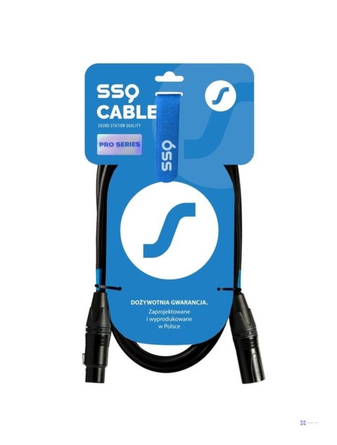 SSQ XX10 PRO - Kabel XLR-XLR 10 metrowy - NEUTRIK