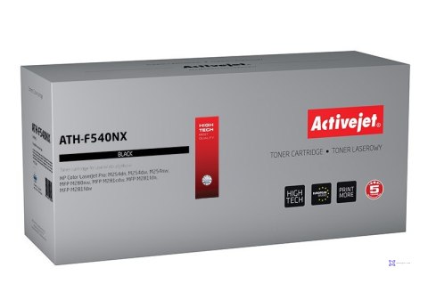 Activejet ATH-F540NX Toner (zamiennik HP 203X HP203X CF540X; Supreme; 3200 stron; czarny)