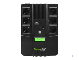 GREEN CELL ZASILACZ AWARYJNY UPS06 AIO 600VA 360W