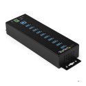 StarTech.com HB30A10AME huby i koncentratory USB 3.2 Gen 1 (3.1 Gen 1) Type-B 5000 Mbit/s Czarny