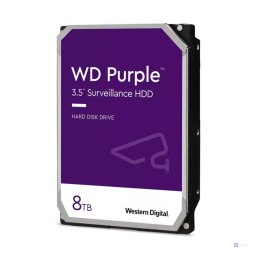 Dysk HDD WD Purple klasy Surveillance 8TB 256MB Cache