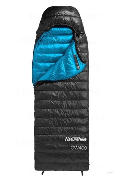 Śpiwór cw400 envelope l duck down nh18c400-d-black NATUREHIKE