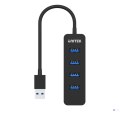 UNITEK HUB USB-A 4X USB-A 3.1, AKTYWNY,10W, H1117A