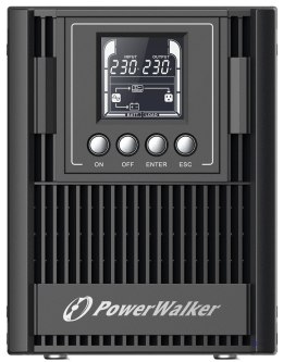 POWER WALKER UPS ON-LINE VFI 1000 AT FR 3X FR OUT, USB/RS-232, LCD, EPO