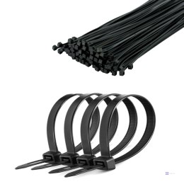 Opaska zaciskowa 4,8 mm/35 cm czarna Cabletech 50szt.