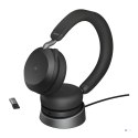 Jabra 27599-999-989 słuchawki/zestaw słuchawkowy Bezprzewodowy Opaska na głowę Biuro/centrum telefoniczne Bluetooth Podstawka do