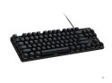 Logitech G G413 TKL SE klawiatura Gaming USB QWERTZ Niemiecki Czarny