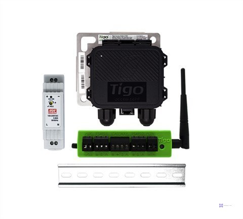 Tigo CCA KIT: CCA + TAP + Din Rail PS