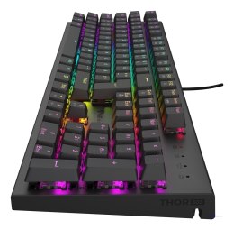 GENESIS Thor 303 klawiatura Gaming USB QWERTZ Niemiecki Czarny