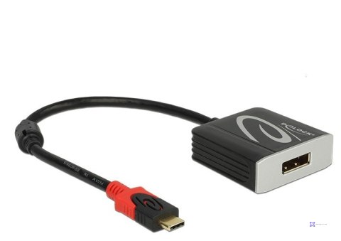 DeLOCK 63312 zewnętrzna karta graficzna usb 4096 x 2160 px Czarny