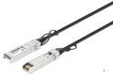 Intellinet 508407 kabel InfiniBand / światłowodowy 1 m SFP+ Czarny, Srebrny