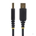 StarTech.com 2P1FFC-USB-SERIAL zmieniacz płci / kabli USB-A 2 x DB-9 RS-232 Czarny, Szary