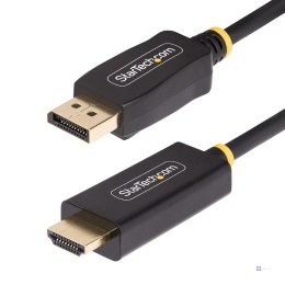 StarTech.com 6F-DP-HDMI-4K60-HDR adapter kablowy 2 m DisplayPort HDMI Typu A (Standard) Czarny