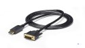 StarTech.com DP2DVI2MM6 adapter kablowy 1,8 m DisplayPort DVI-D Czarny