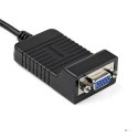 StarTech.com DP2VGA adapter kablowy 0,08 m DisplayPort VGA (D-Sub) Czarny