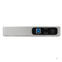 StarTech.com HB30C5A2CSC huby i koncentratory USB 3.2 Gen 1 (3.1 Gen 1) Type-B 5000 Mbit/s Czarny, Srebrny