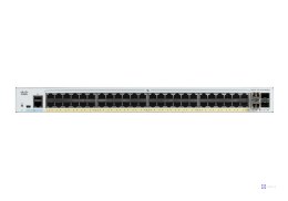 Cisco Catalyst C1000-48P-4X-L łącza sieciowe Zarządzany L2 Gigabit Ethernet (10/100/1000) Obsługa PoE Szary