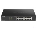 D-Link DGS-1100-16V2 łącza sieciowe Zarządzany L2 Gigabit Ethernet (10/100/1000) Czarny