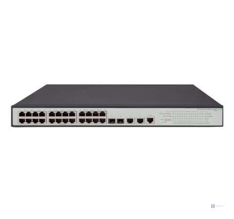 HPE OfficeConnect 1950 24G 2SFP+ 2XGT PoE+ Zarządzany L3 Gigabit Ethernet (10/100/1000) Obsługa PoE 1U Szary