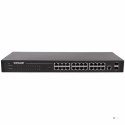 Intellinet 560917 łącza sieciowe Zarządzany Gigabit Ethernet (10/100/1000) 1U Czarny