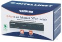 Intellinet 8-Port Fast Ethernet Office Switch Fast Ethernet (10/100) Czarny